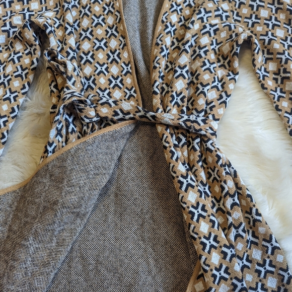 Anthropologie Maeve Geo Jacquard Pant Set size medium - Picture 3 of 13